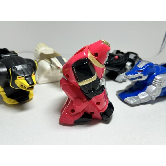 Vintage 1995 McDonald’s Mighty Morphin Power Rangers The Movie Vehicle Lot of 5 - Picture 7 of 16